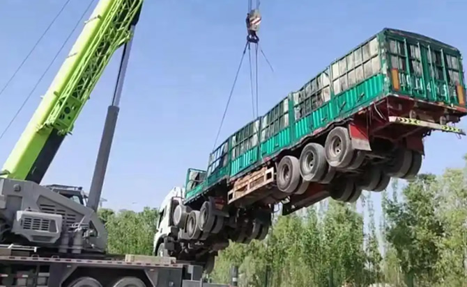 醴陵道路脱困救援案例